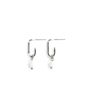 Boucles d'oreilles Zeta argent - arloca