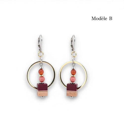 Boucles d'oreilles Camillo - arloca