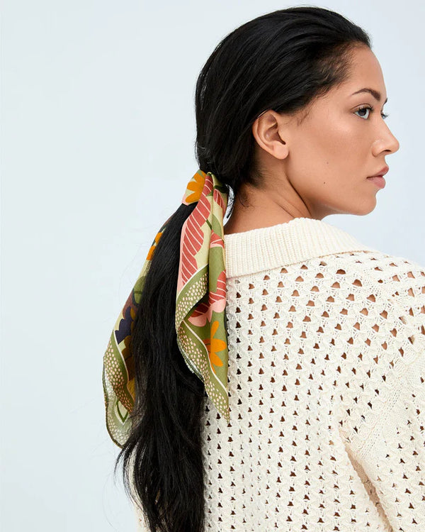 Foulard en soie Nana - arloca