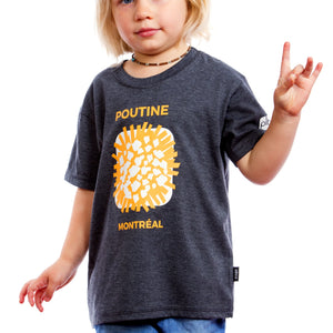 T-shirt pour enfant Poutine - arloca