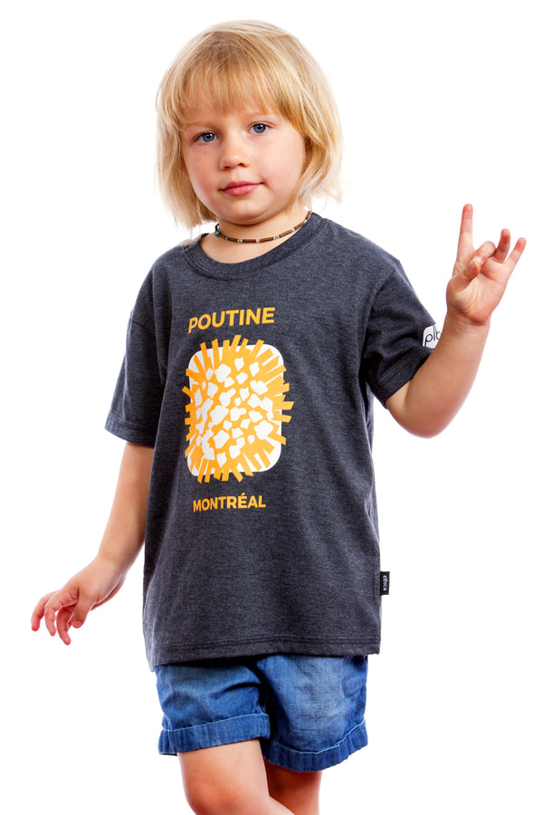 T-shirt pour enfant Poutine - arloca