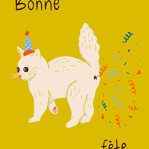 Carte de souhaits Bonne fête - arloca