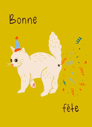 Carte de souhaits Bonne fête - arloca