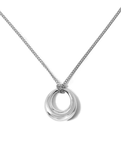 Collier Domeo argent - arloca