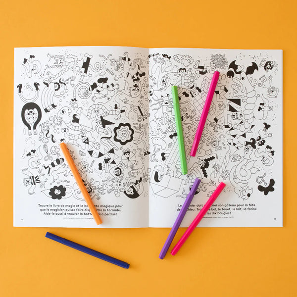 Cahier de coloriage Aire de jeux