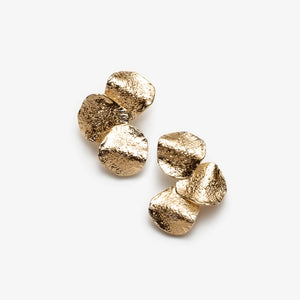 Boucles d'oreilles Bo-Itia doré - arloca