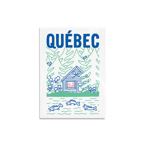 Aimant Cabane au Québec