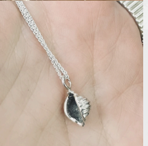 Collier Conchiglie en argent - arloca