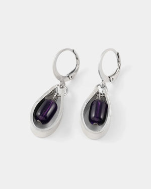 Dilsea Blackberry Earrings