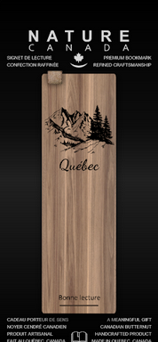 Signet en bois Paysages canadiens Québec - arloca