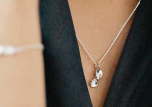 Collier Farfailline en argent - arloca