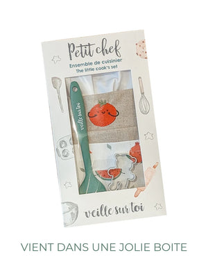 Ensemble de cuisine Petit chef ourson - arloca