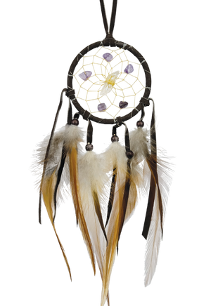 Capteur de rêves 2,5" Vision Brun foncé - arloca