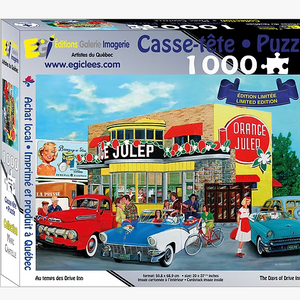 Casse-tête Au temps des Drive Inn - arloca