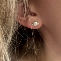 Boucles d'oreilles Conchigle en argent - arloca