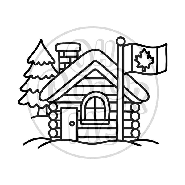 Mini livre à colorier Noël canadien