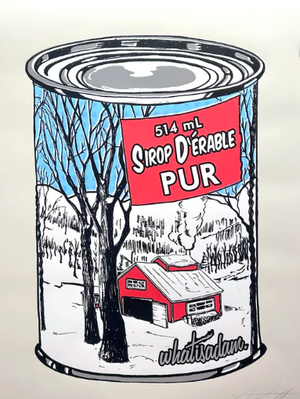 Carte de souhaits Sirop d'érable - arloca