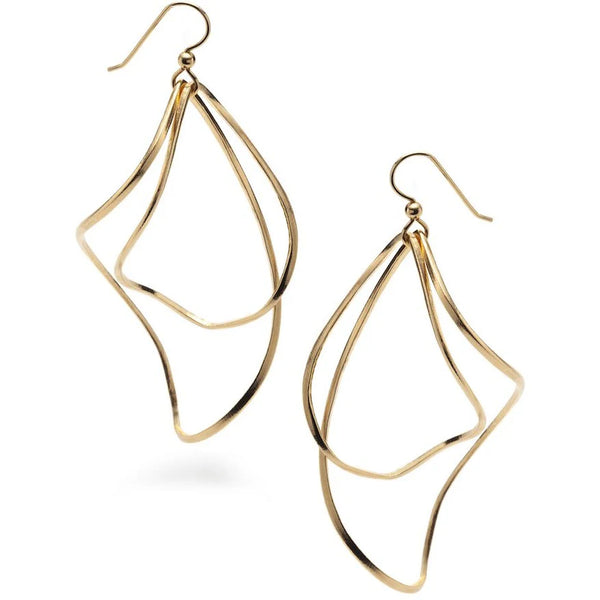 Boucles d'oreilles Gotitas or