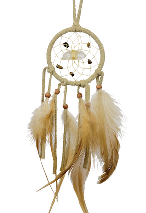 Capteur de rêves Vision 2.5" Tan - arloca