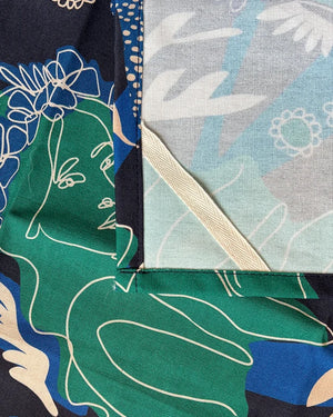 Midsummer dish towel
