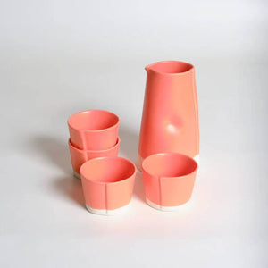Carafe satinée en porcelaine - arloca