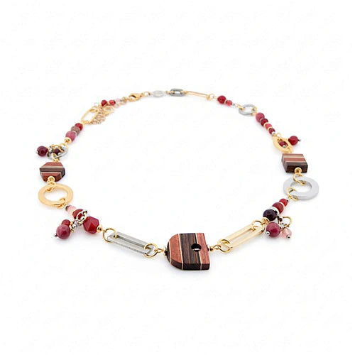 Collier Azulejo rubis - arloca