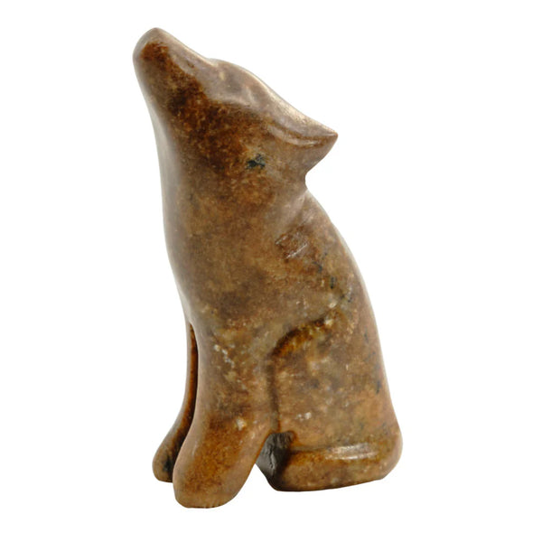 Kit de sculpture de loup en stéatite