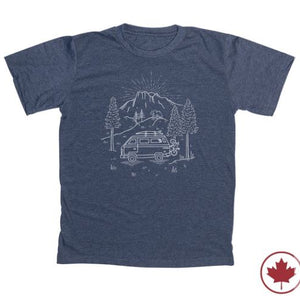 T-shirt Escapade en caravane - arloca