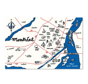 Carte postale Montréal - arloca