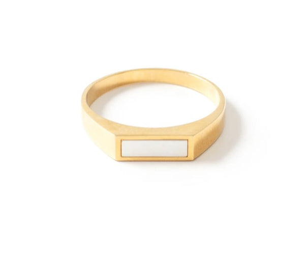 Bague Auster or - arloca