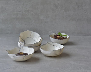 Mimi assiette de Blanc et de Noir - arloca