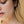 boucles d'oreilles cercles avec petites perles blanches - arloca