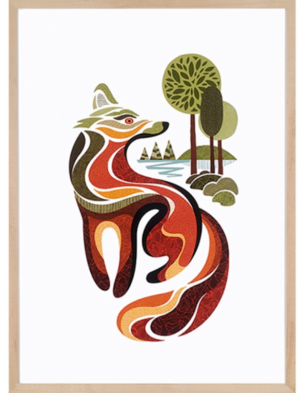 Affiche Reno le renard 12"x18"