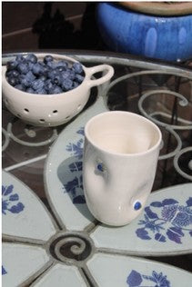 Tasse en céramique Bleuet