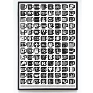 Affiche Mugs de café - arloca