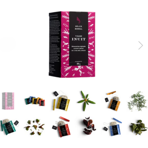 Tisane Inuit - Assortiments de 5 tisanes - arloca