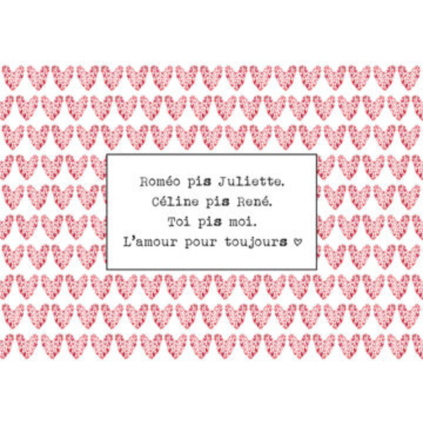 Carte de souhaits Danielle - arloca