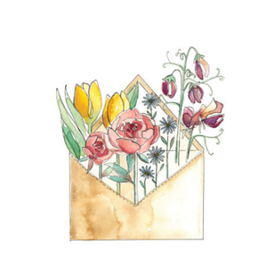 Mini carte de souhaits Alphonsine - arloca