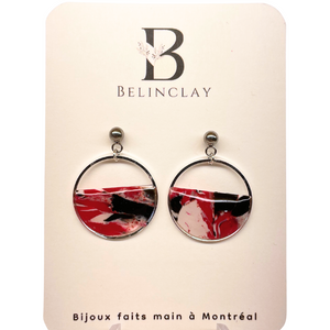 Boucles d'oreilles acier inoxydable - arloca