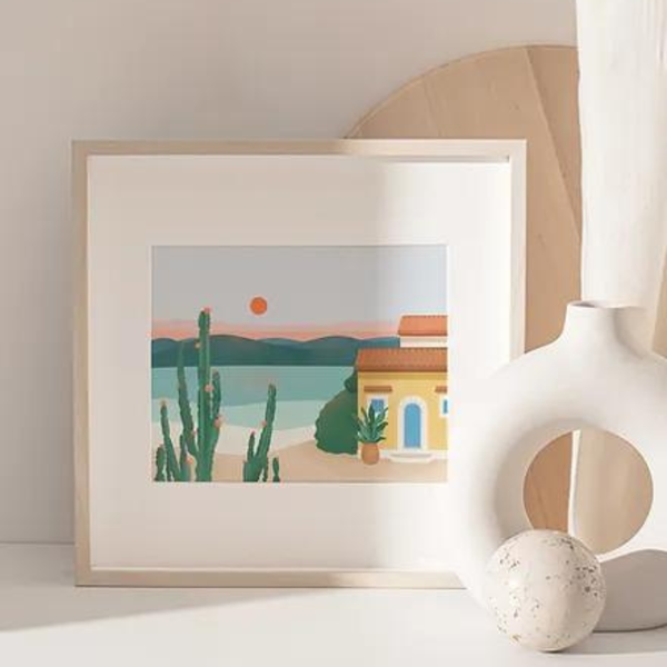 Affiche La casita 8"x10" - arloca