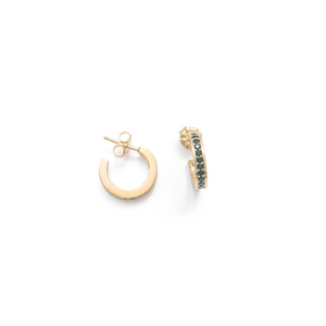 Boucles d'oreilles Cashmere or vermeil - arloca