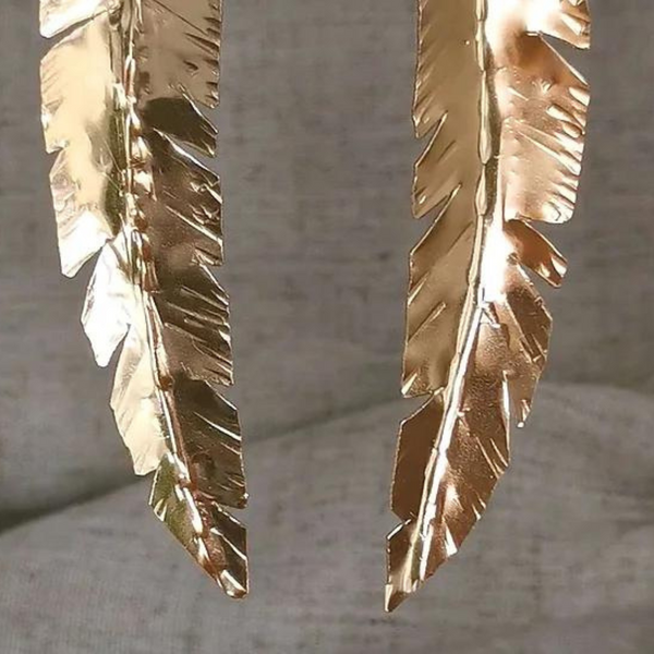 Boucles d'oreilles Plumes - arloca