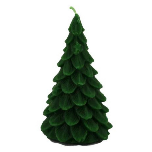 Bougie en cire d'abeille Sapin vert - arloca