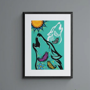 Affiche L'esprit du loup 11"x14" - arloca