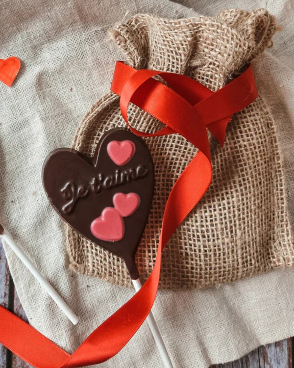 Suçon Je t'aime au chocolat noir