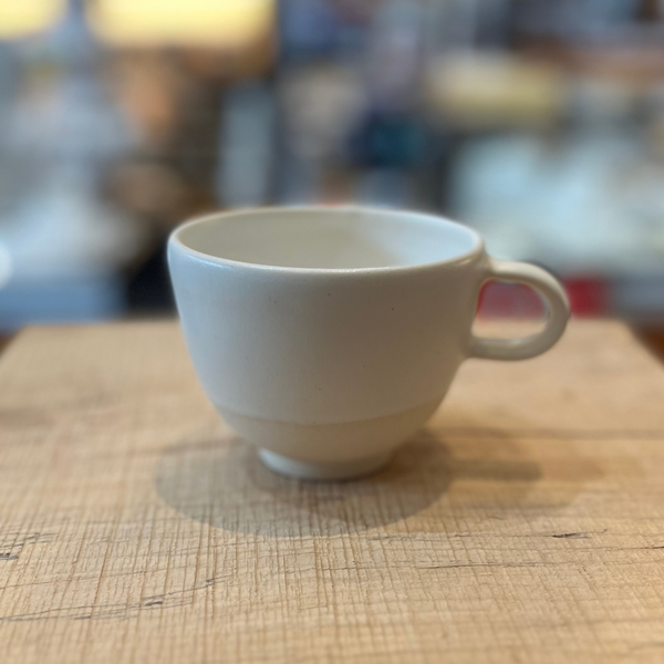 Tasse espresso blanc de blanc