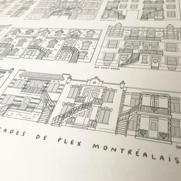 Affiches de Plex montréalais 18"x24"