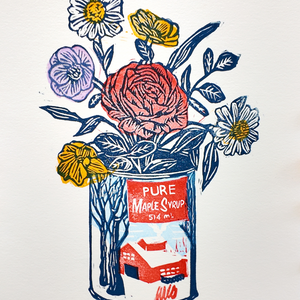 Affiche Maple Flower - arloca