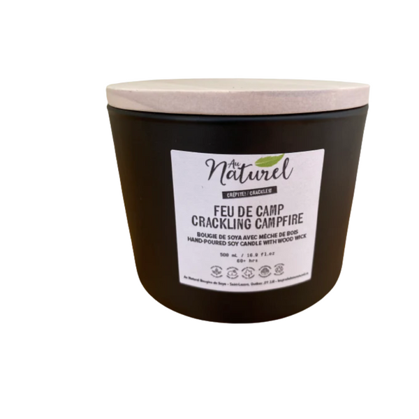Campfire soy candle