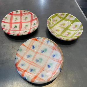 Mini assiette en porcelaine picnic de Minipott